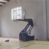 娄底固定篮球架,通用款式加固安全立柱