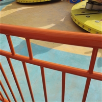 2米高锌钢护栏两横杆锌钢护栏护栏网厂家保质保量