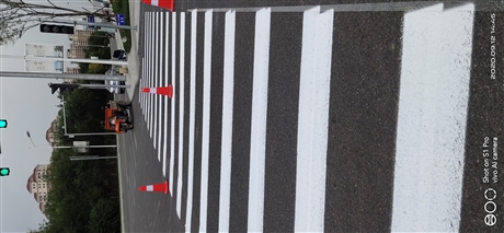 秦皇岛海港马路划线公司-停车场道路划线公司