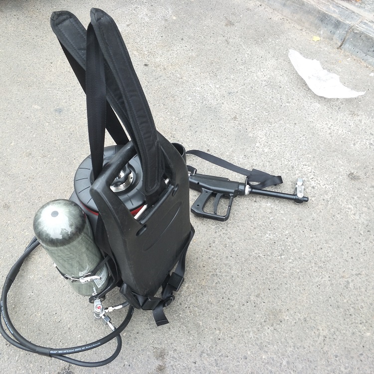 鑫宏牌高压脉冲细水雾灭火器 两相流灭火枪