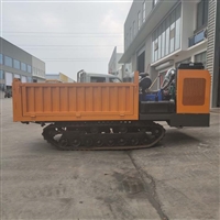 沼泽水田自卸履带车 全地形履带爬坡车 农用搬运履带爬山王