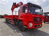 东风畅行后八轮宏昌天马15吨折臂随车吊大型设备吊装