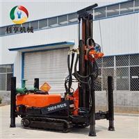 山东利亨机械 气动水井钻机QY-300 履带式气动钻井机 厂家直销
