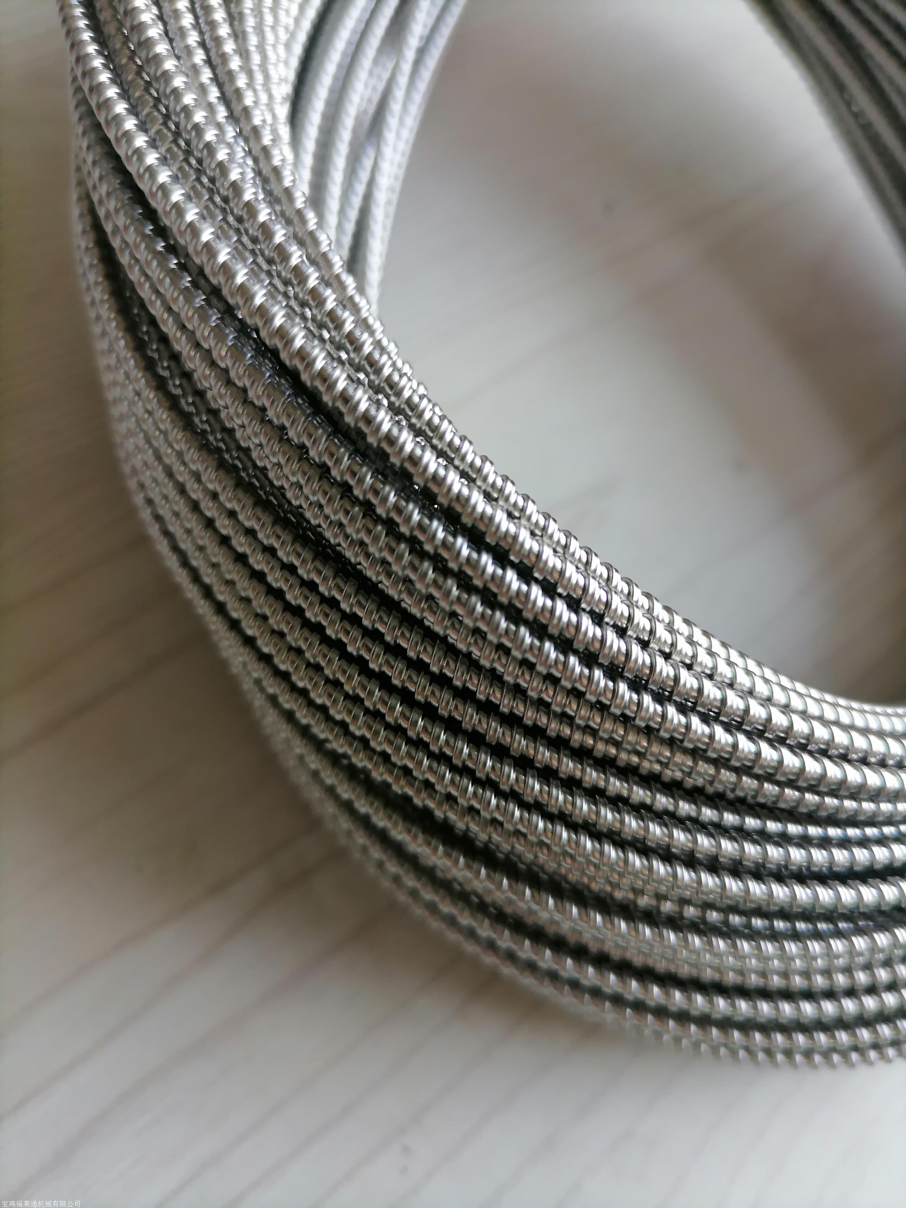 福莱通生产内径1.8mm外径3mm穿线用304材质小口径仪表软管厂家