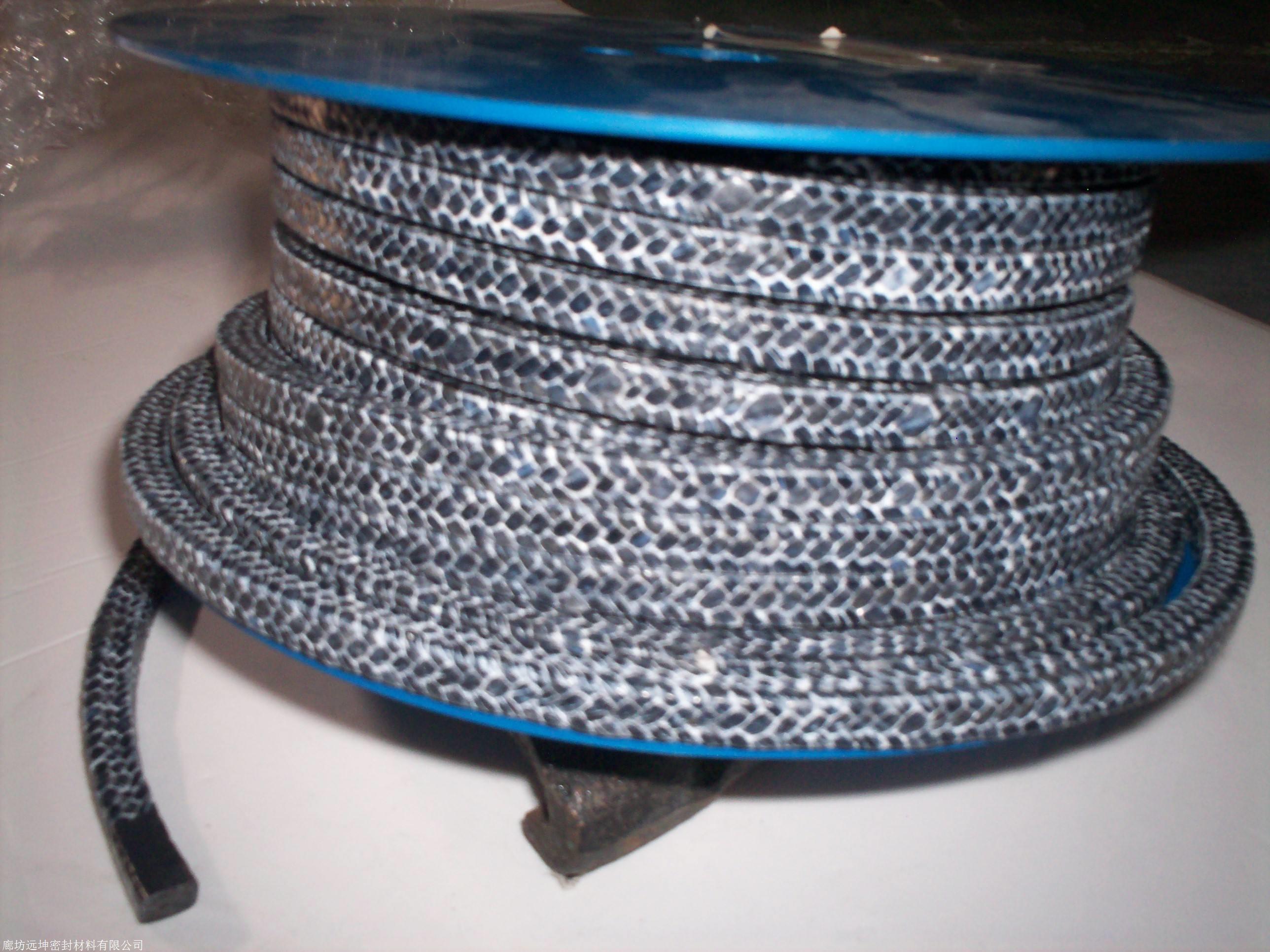 密封填料高碳盘根厂家批发浸四氟石墨乳盘根