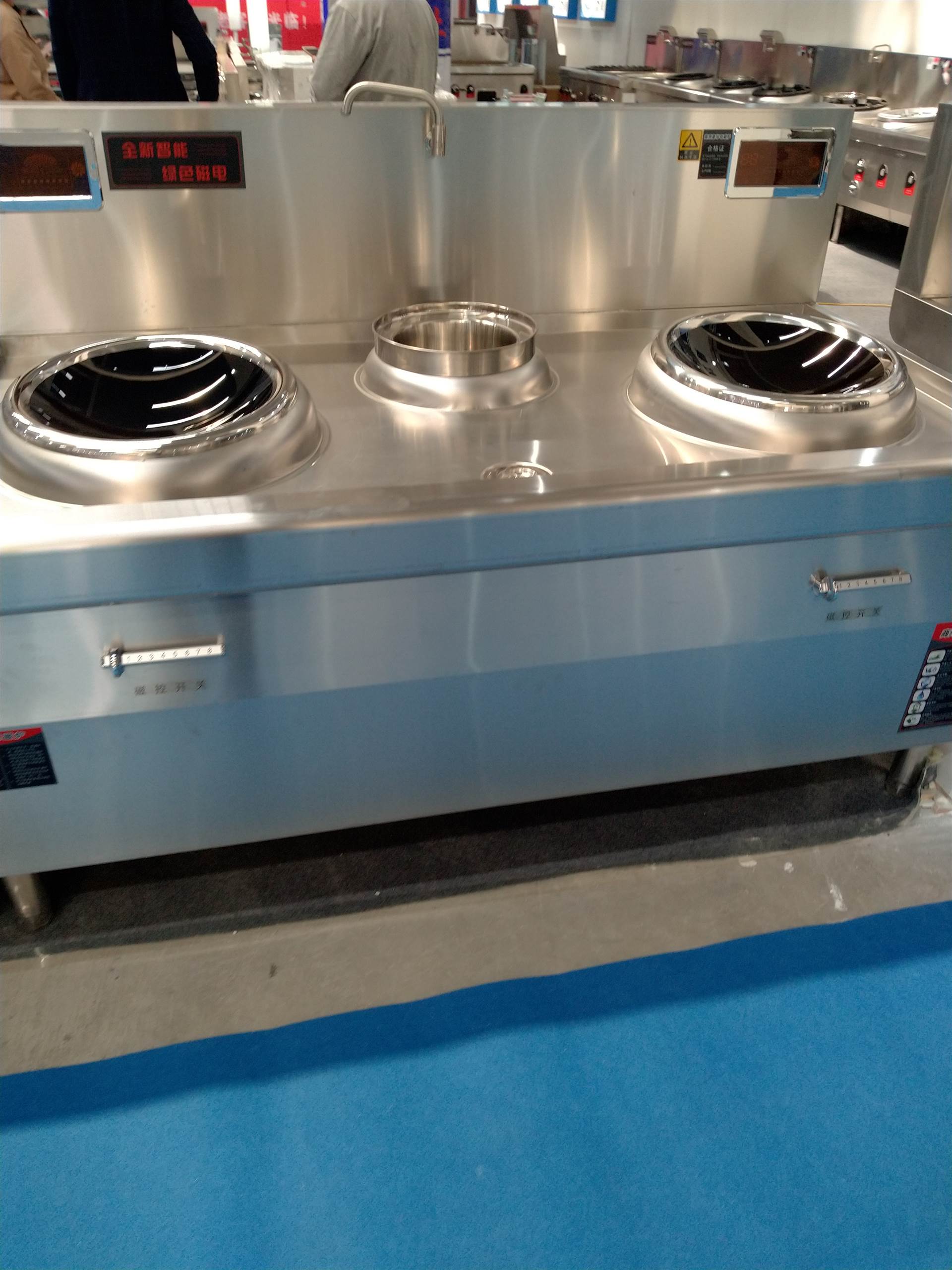 商用电磁灶大功率价格双眼酒店饭店电磁灶