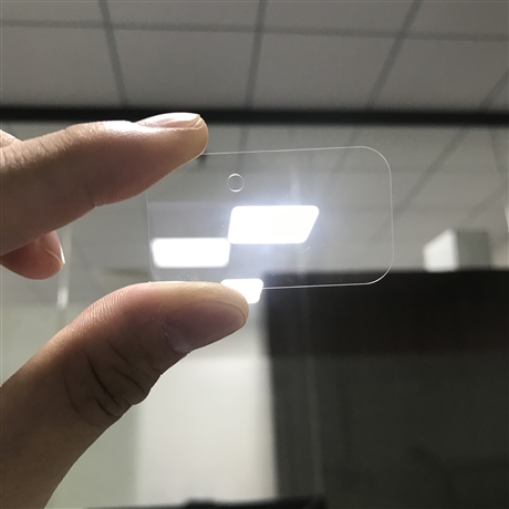 广州玻璃厂家加工切割镜头膜 玻璃激光切割 健鸿镜头膜加工