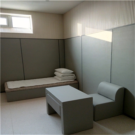 天津纪委留置室墙面防火防撞软包无毒无污染环保无异味