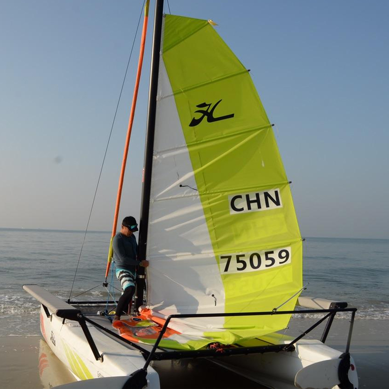 hobie16双体运动帆船游艇水上自行车getawayhobie双体帆船价格