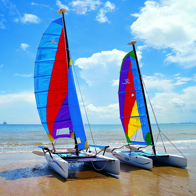 戴维德帆船价格水上自行车getaway无动力快艇