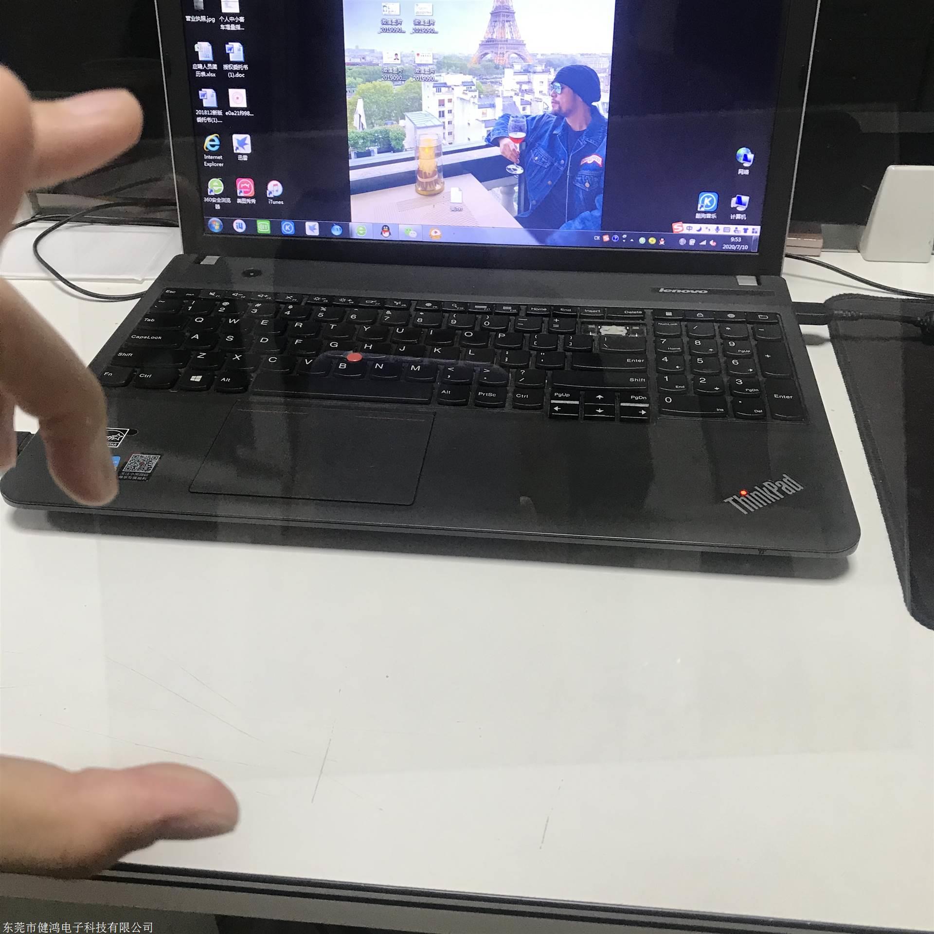 健鸿加工厂玻璃二强减薄白片 玻璃减薄 玻璃加工二强白片批发