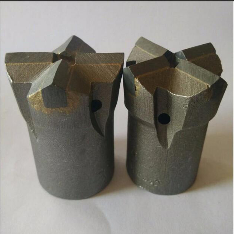 梅花钻头 鸿业矿用合金钻头 十字型风钻头品质可靠