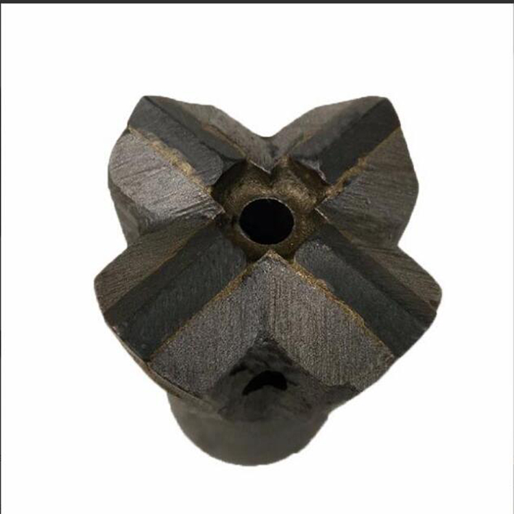 梅花钻头鸿业矿用合金钻头十字型风钻头品质可靠