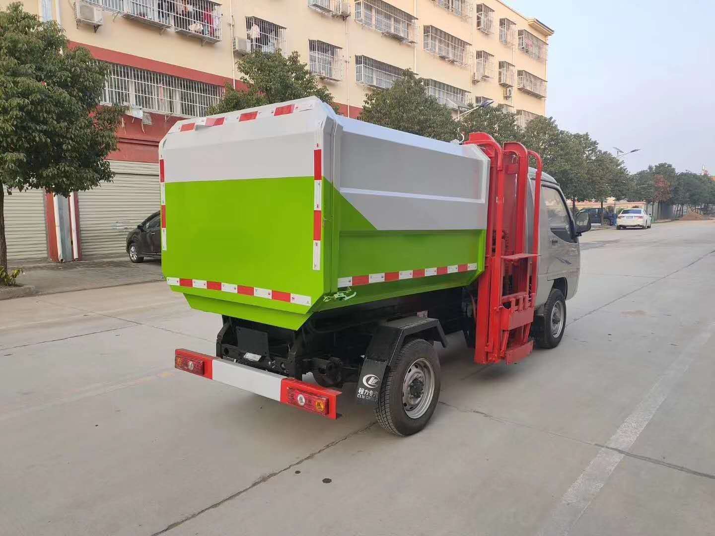 垃圾車 國六3方唐駿掛桶垃圾車 廠家直銷側裝掛桶垃圾車