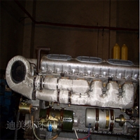 可拆卸排气管保温夹克