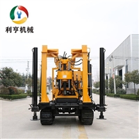 利亨机械厂家供应 履带式水井钻机 液压回转钻机
