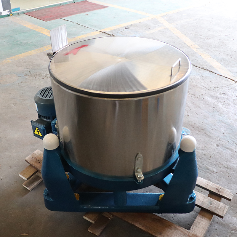 厂家直销小型离心脱水机卧式不锈钢甩干机粮食脱水机