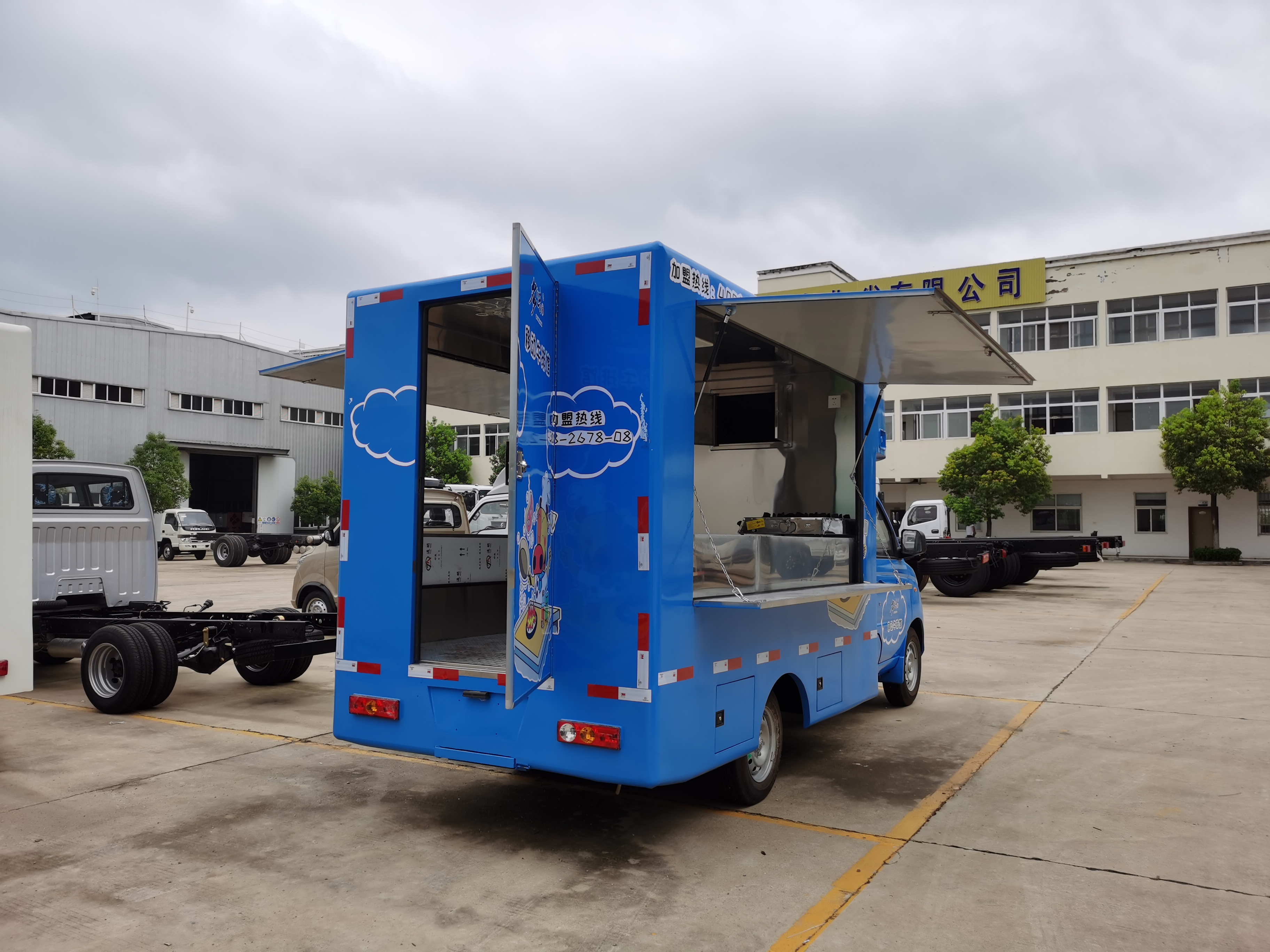 福田祥菱汽车改装售货车批发