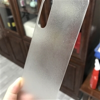 北京长期加工手机后盖白片 AG玻璃厂家 珠光砂蒙砂玻璃ag