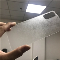 广州厂家ag磨砂珠光砂手机后盖 AG玻璃厂家 手机后盖磨砂加工