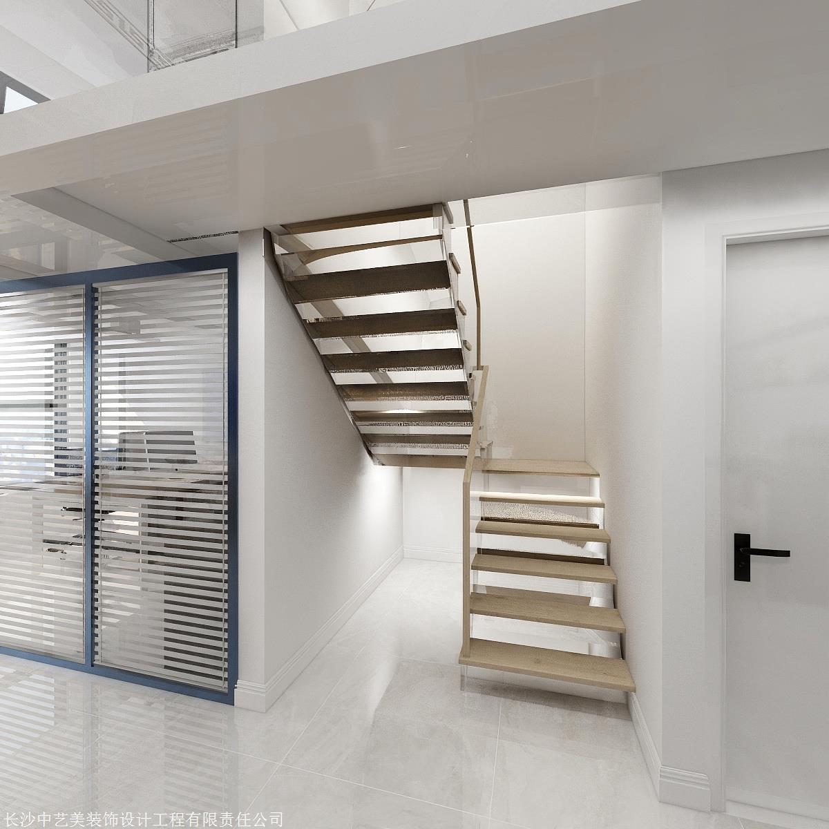 小复式办公室-长沙中艺美装饰