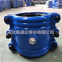 管道抢修开边哈弗节 铸铁直口堵漏器 河北鑫通达型号齐全