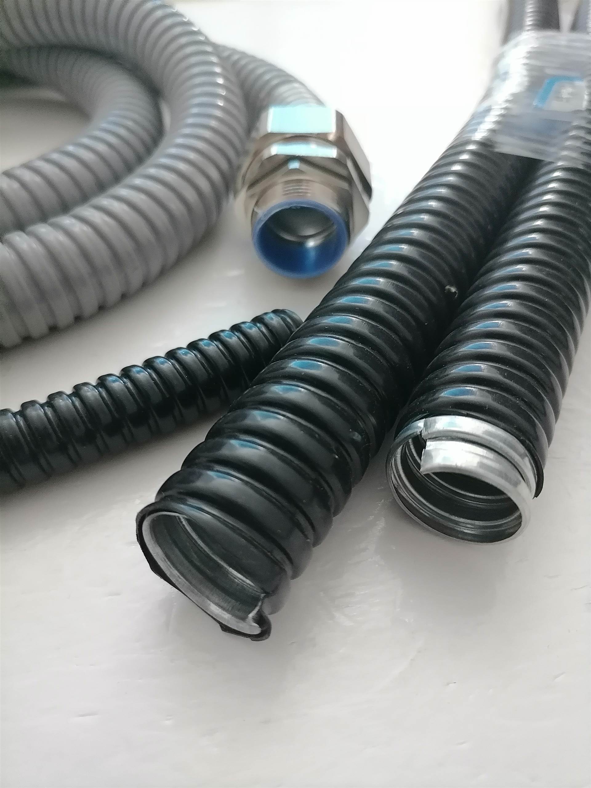 贵州pvc包塑金属波纹管 可挠金属电线保护套管 防爆绕性管厂家