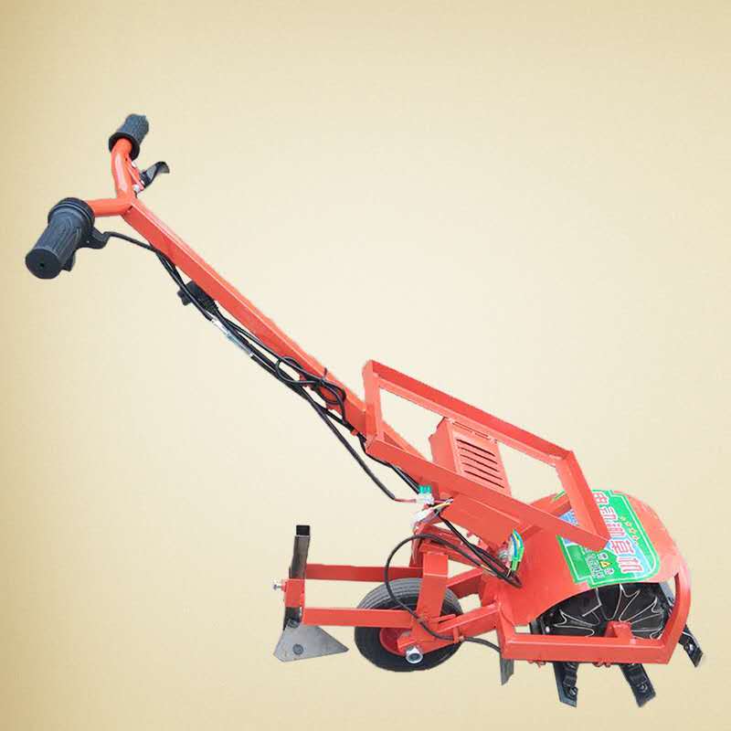 石门山荒草地开荒除草机 油桃果树园电动锄草机