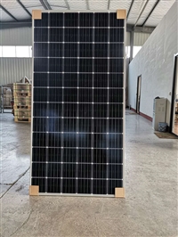 批发九栅36V375W380W单晶太阳能层压电池板