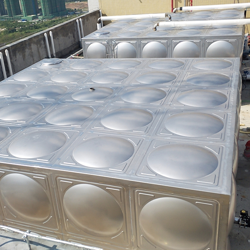 耀宇空调不锈钢膨胀水箱空气能水箱佛山拼装式保温水箱