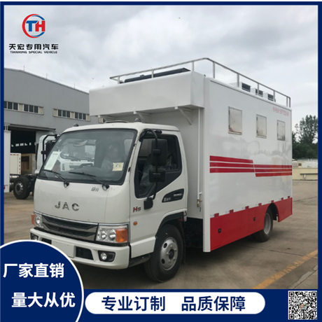 工厂自产自销 东风国六大型流动宴席车 酒店宴席农村流水席