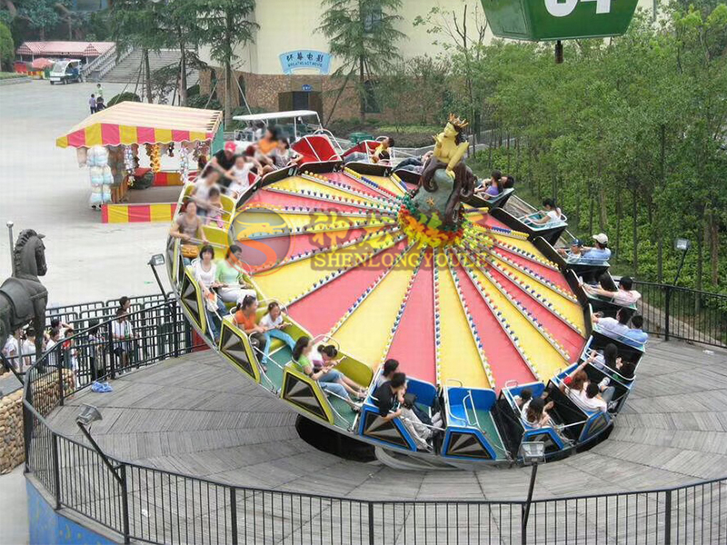 转盘公园新型游乐设备新款转盘设备