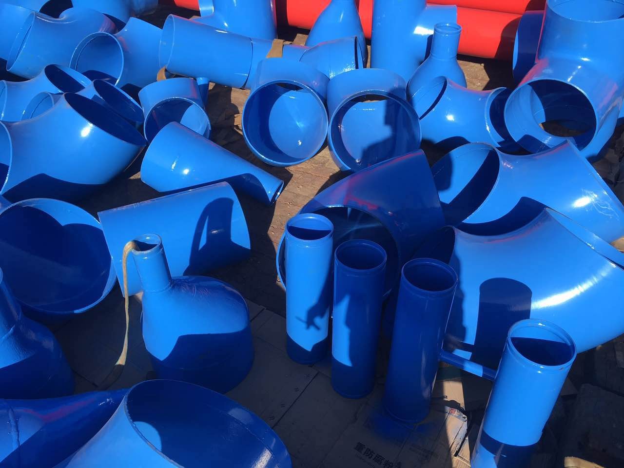 双面涂塑钢管可现场指导安装