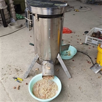 桃子打浆机 不锈钢工业打浆机 蔬菜打泥机