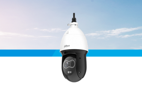 DH-TPC-SD2221 大华4寸热成像测温型双目球摄像机 8mm热成像镜头