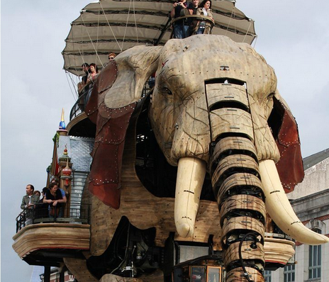 机械大象出租宣传机械大象租赁