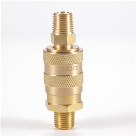 快速接头 单手半自动气动快速接头HS-DG