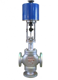 德国沃德WODE进口电动三通调节阀 三通比例调节阀厂家