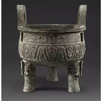 寺庙铜香炉摆件 景观纯铜炉制作 广场铜铸大型香炉