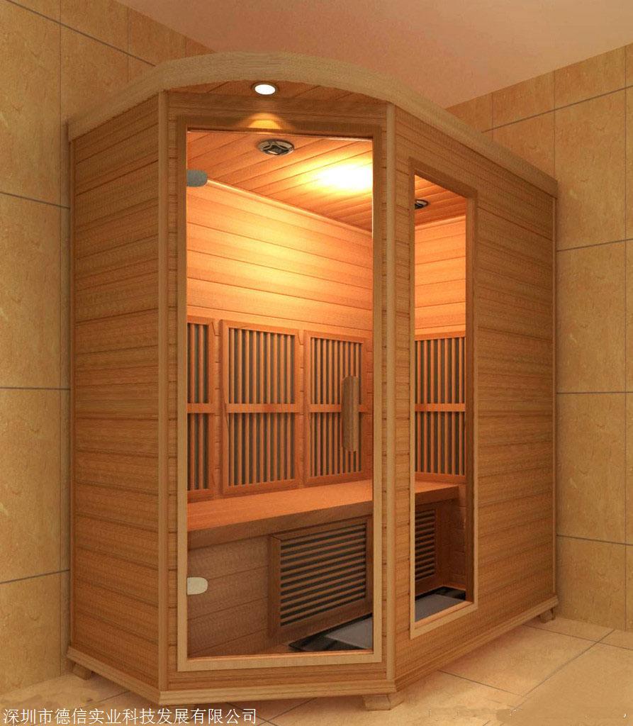 双人汗蒸光波房安装