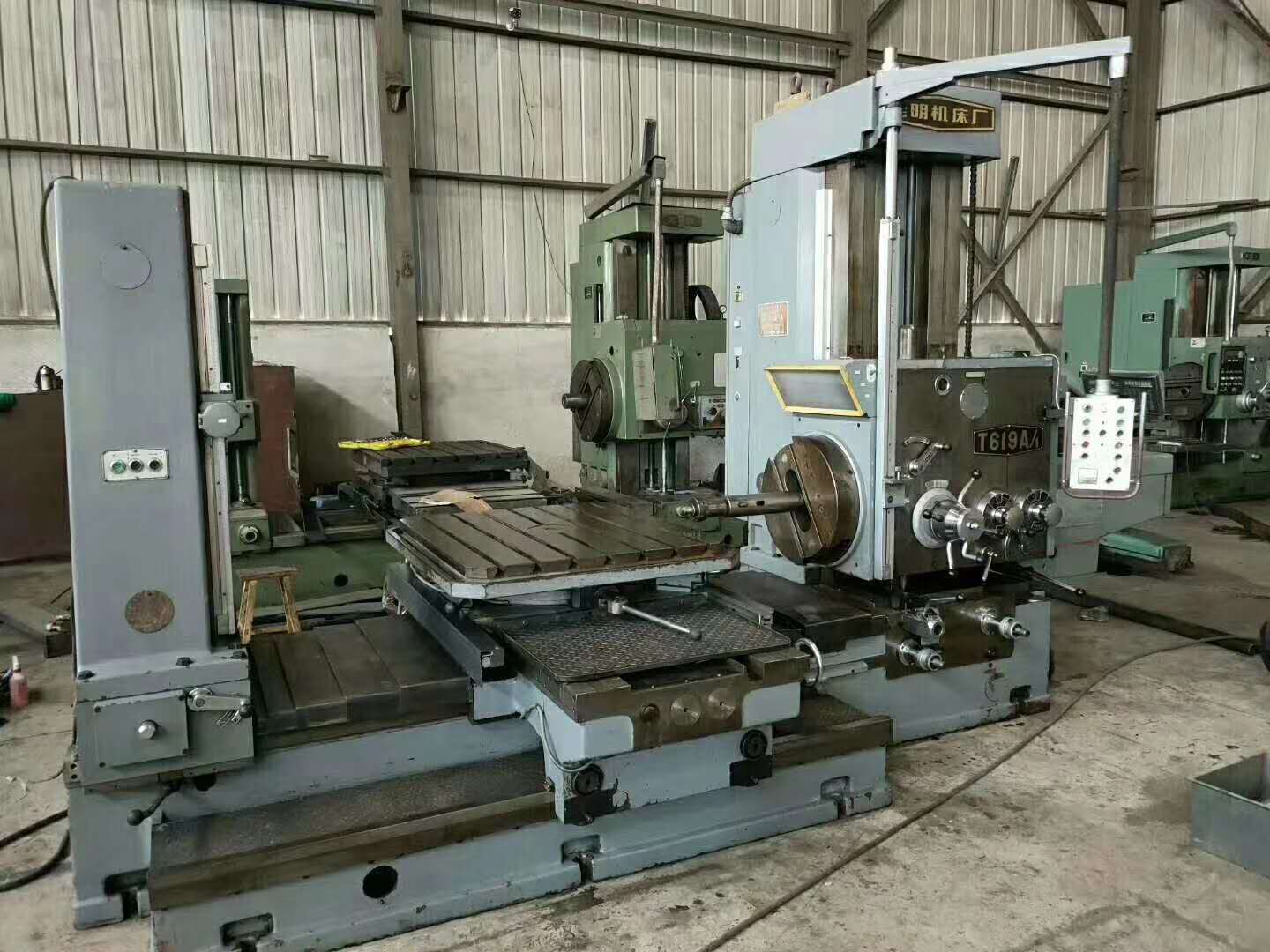机械厂急售昆机t619a/1二手卧式镗床