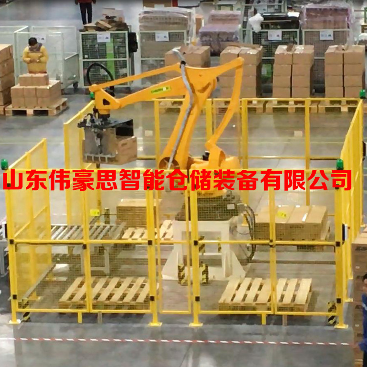 饮料箱自动拆垛机械手 全自动卸垛机 机器人拆垛系统 