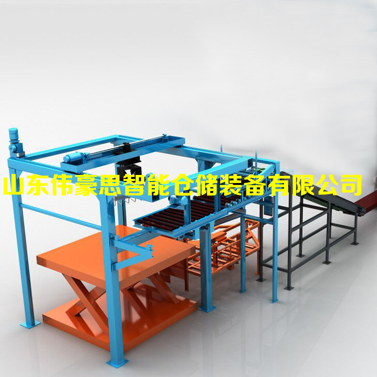 尿素自动包装码垛机 高台码垛机 自动码垛机报价