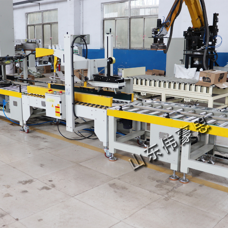 定制机器人码垛机 啤酒智能装箱码垛生产线