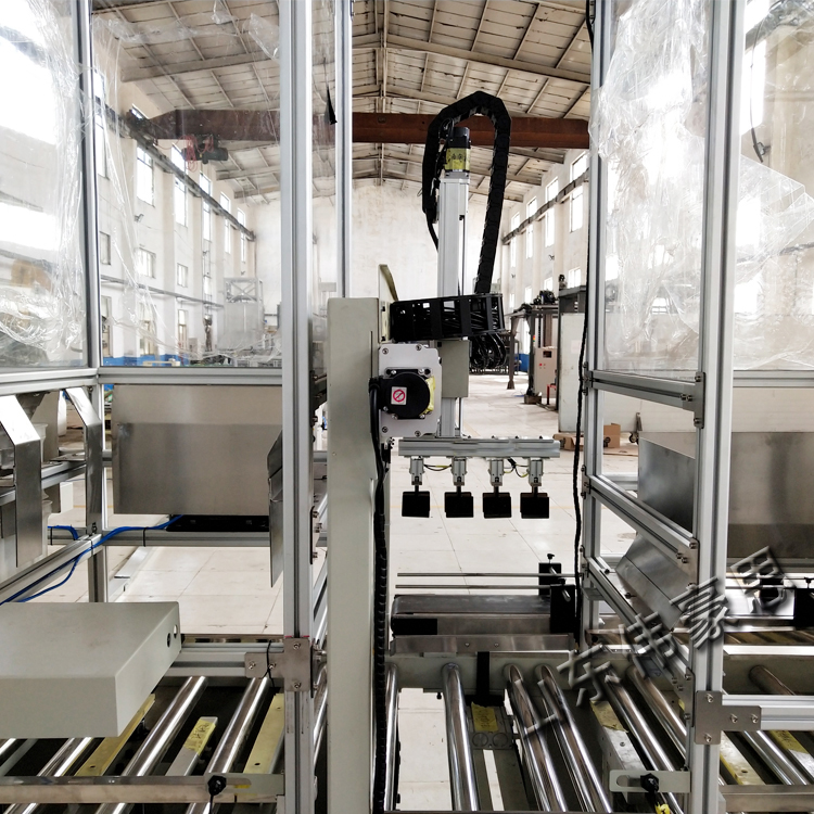 全自动装箱码垛系统 84跌落式装箱机 码垛机器人设备