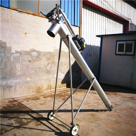 养殖吸粪机干湿两用猪粪出粪机倾斜式绞龙快速抽粪机