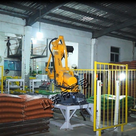 大米机器人码垛机 智能码垛机 码垛机械手厂家