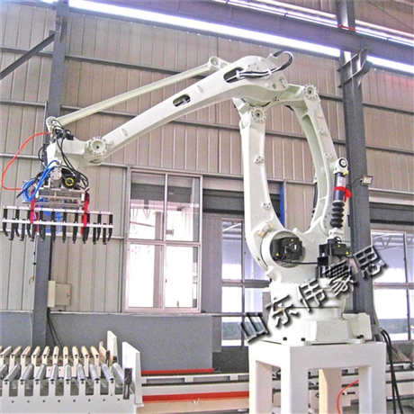 大米智能码垛机械手 机器人码垛机 自动包装码垛机设备