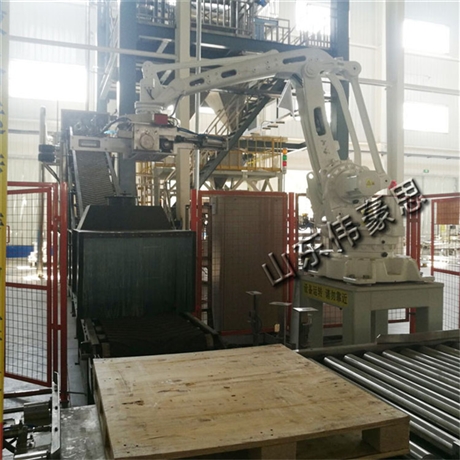 饲料机械手码垛机 全自动码垛机 移动式码垛机设备