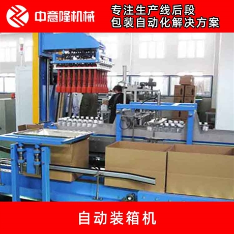 抓取式装箱机 纸箱包装设备 河南中意隆抓取式装箱机 厂家直销